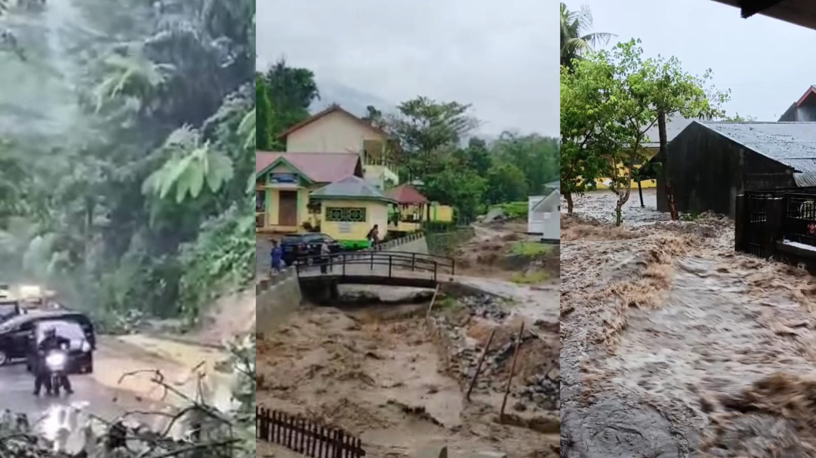 Berikut Perkembangan Sementara Kejadian Bencana di Sumbar: Pohon Tumbang, Tanah Longsor Hingga Banjir