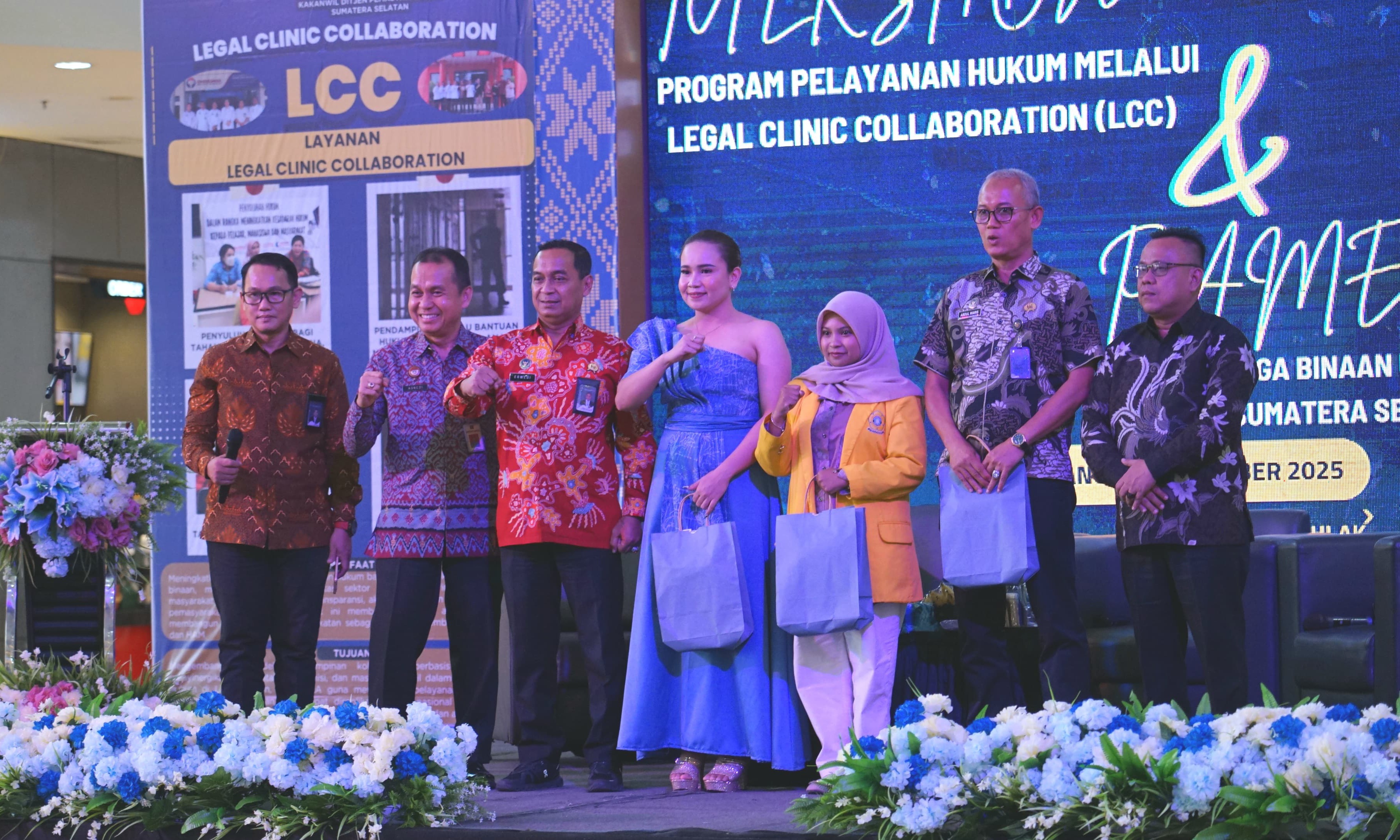 Tingkatkan Edukasi Lapas Narkotika Muara Beliti Ambil Bagian dalam Talkshow LCC dan Pameran Kemenimipas Sumsel