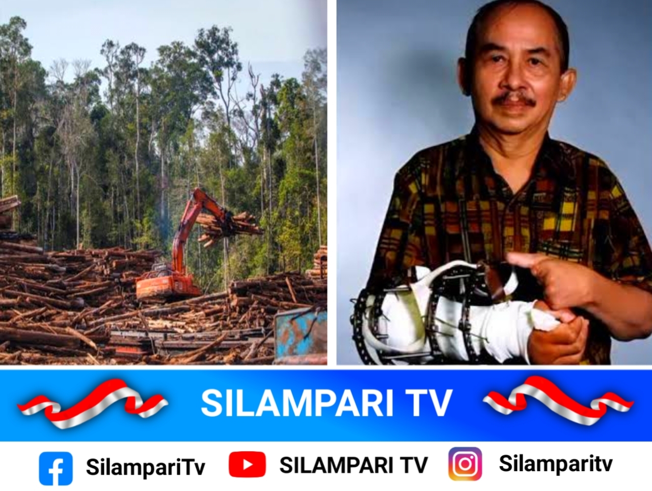 Kisah Jurnalis yang Kehilangan Jemari Karena Mengungkap Penebangan Hutan di Kalimantan