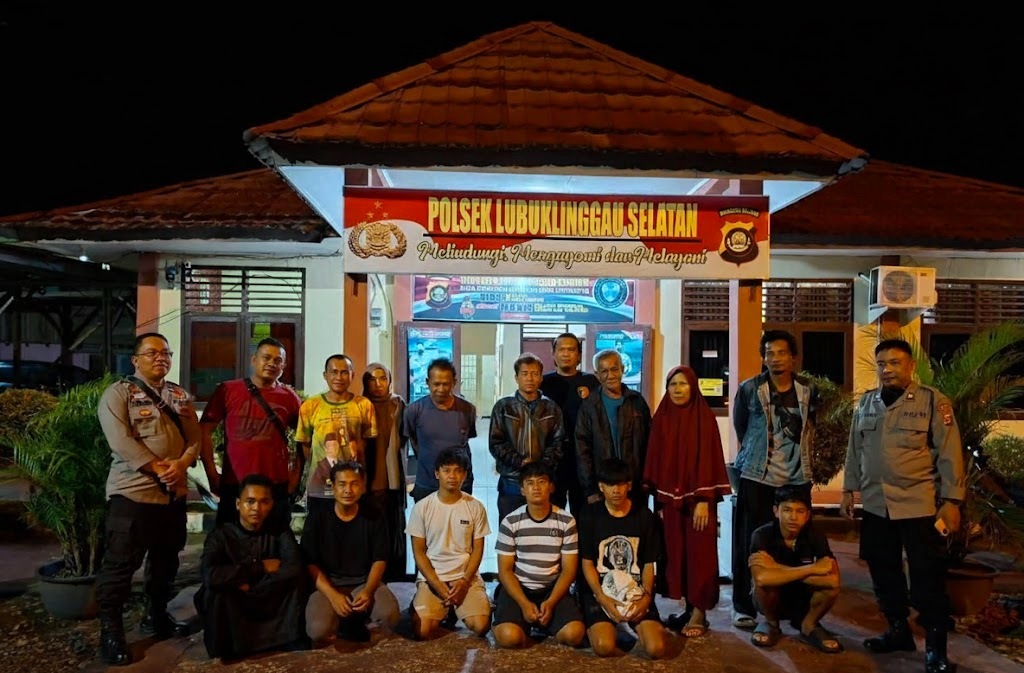 Melintas Sambil Mengumpat Polisi, Enam Remaja Diduga Pelaku Tawuran Diamankan Polsek Lubuklinggau Selatan
