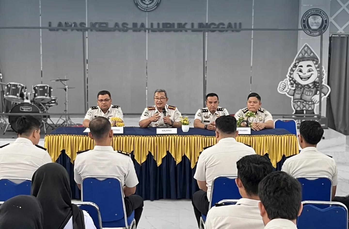Koperasi Lapas Lubuklinggau Bahas Pengelolaan Kantin dalam Rapat Anggota Luar Biasa