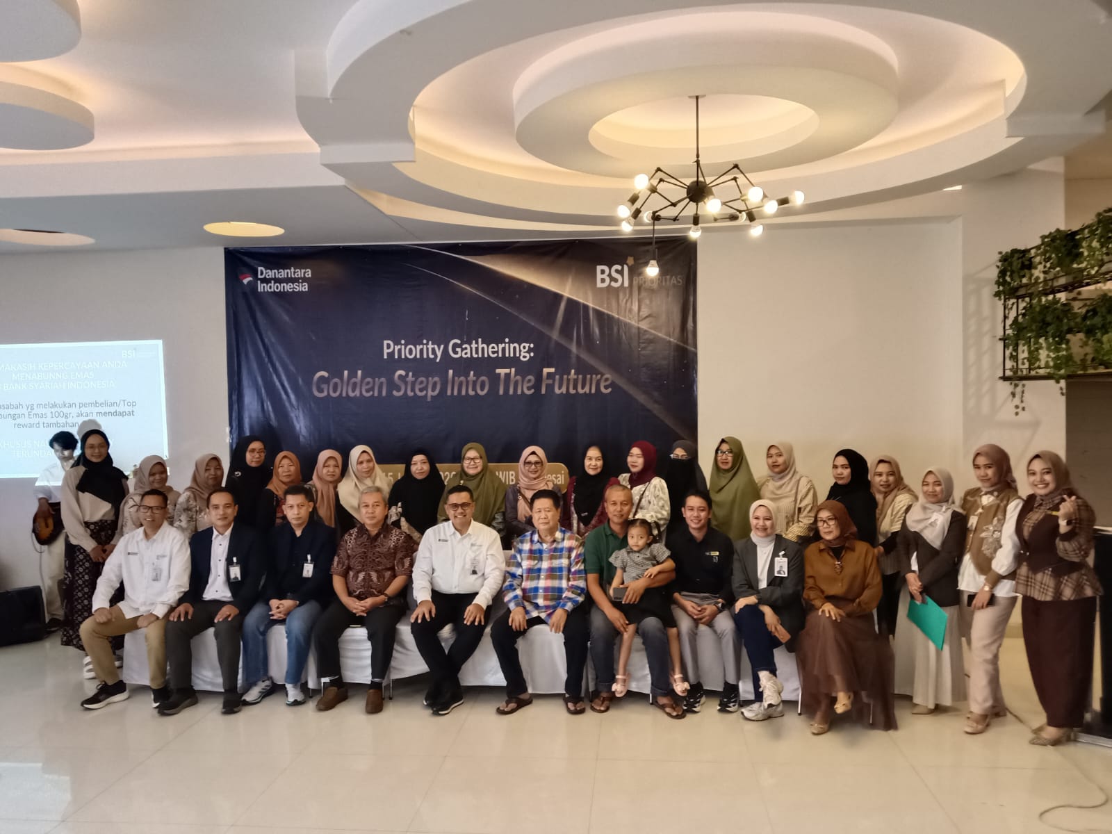 BSI Lubuklinggau Gelar Priority Gathering Golden Step Into The Future, Perkenalkan Tabungan Emas