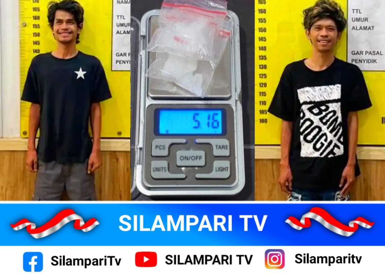 Positif Narkoba, Dua Pelaku Peredaran Sabu Diamankan di Palembang