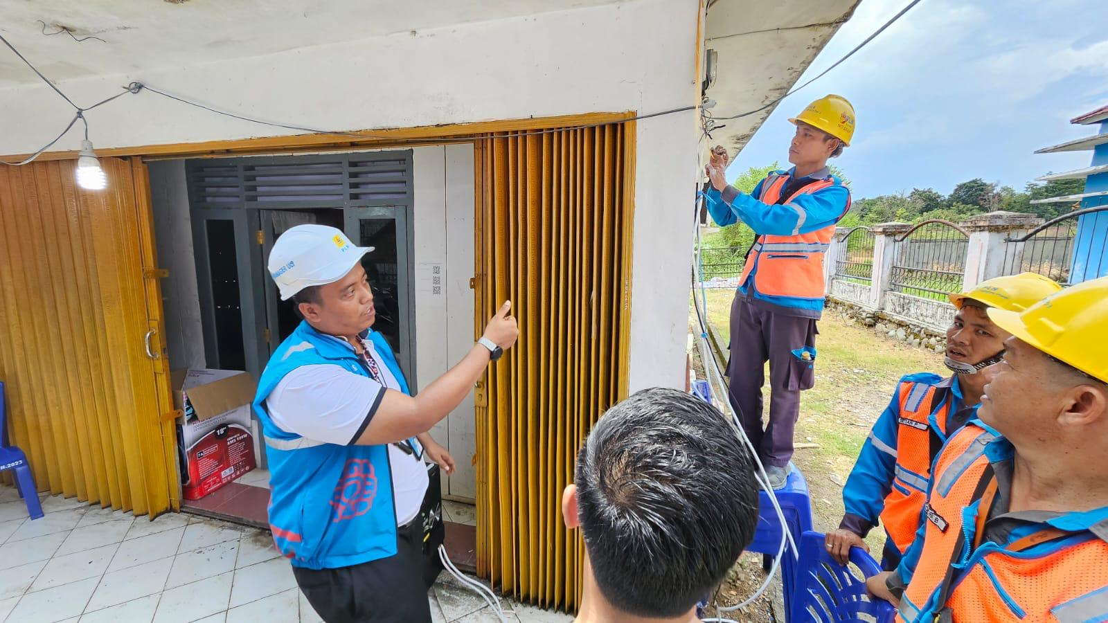 PLN ULP Tebing Tinggi Sukses Amankan Pasokan Listrik Andal Tanpa Kedip saat Hari H  PSU Kabupaten Empat Lawang