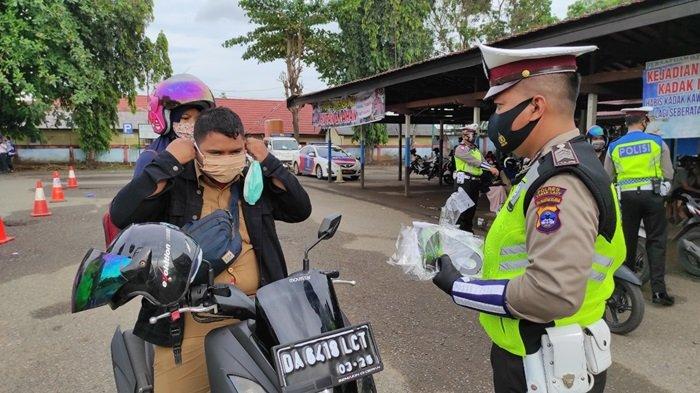 Operasi Penertiban Yang Dilakukan Oleh Satuan Lalu Lintas (Sat Lantas) Polrestabes Palembang