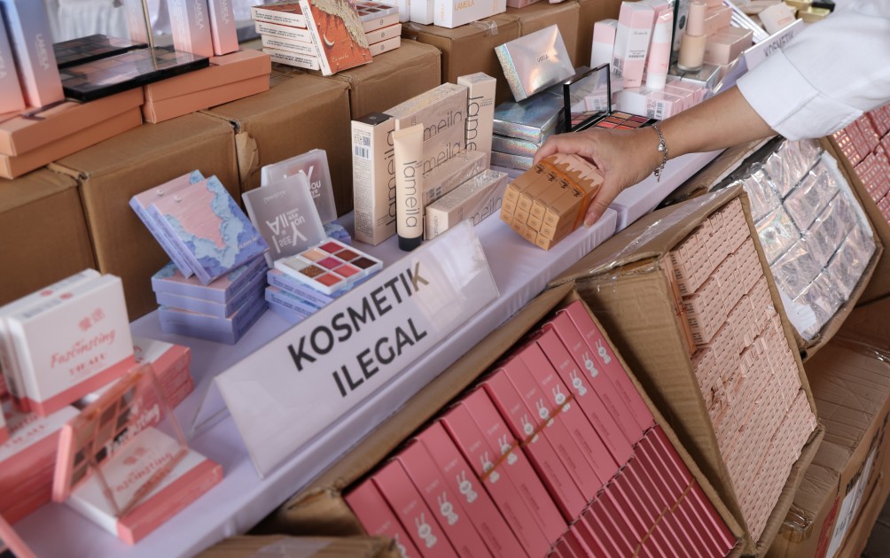 BPOM Temukan Kosmetik Ilegal-Berbahaya di 2025, Palembang Nilai Ekonominya Mencapai Rp 1,7 miliar 