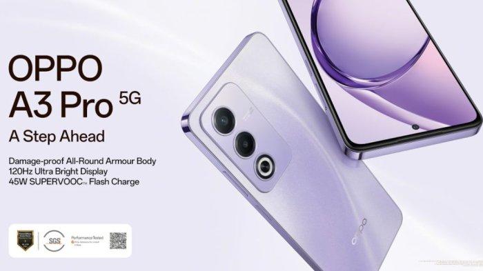 Spesifikasi dan Harga Oppo A3 Pro 5G di Indonesia