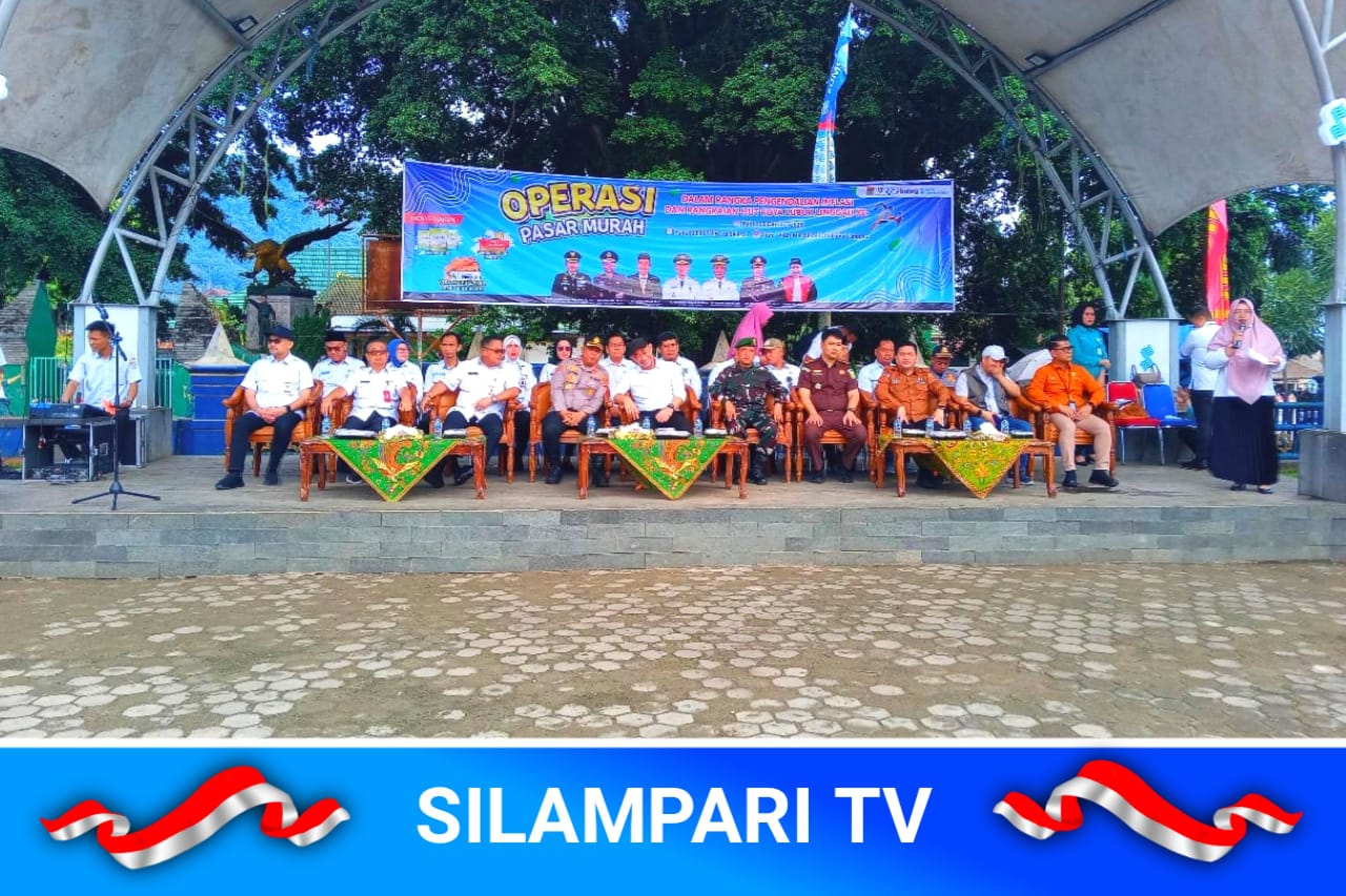 Wali Kota Lubuklinggau H. Rachmat Hidayat Buka Operasi Pasar Murah Dalam Rangka HUT Kota ke-24