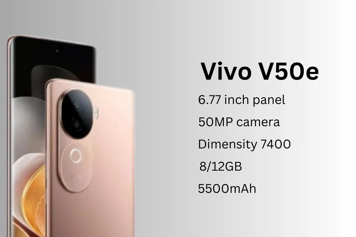 Vivo V50e 5G Resmi Hadir: Desain Minimalis, Layar AMOLED Melengkung, dan Chipset Dimensity 7300 Tangguh 