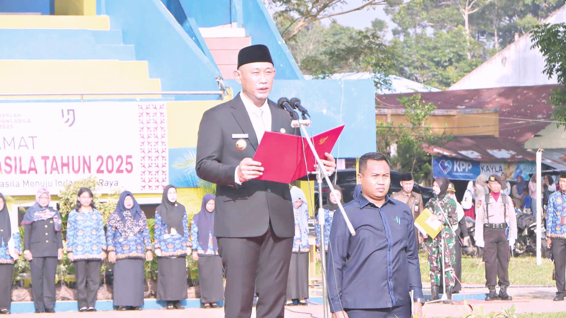 Usai Jadi Irup Peringatan Harlah Pancasila, Wako Launching Program Kesehatan Gratis