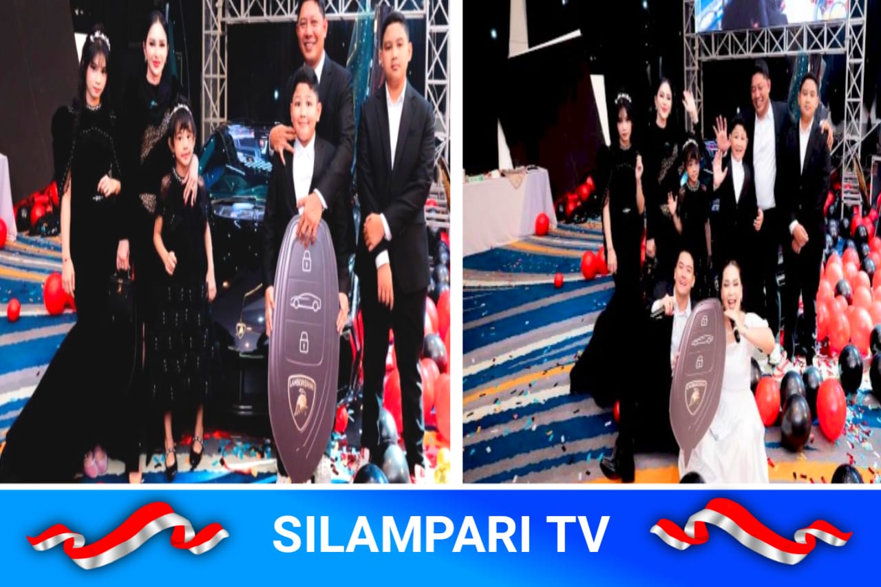 Kado Ultah Fantastis! Crazy Rich Makassar Hadiahi Putranya Lamborghini Rp. 22 Miliar