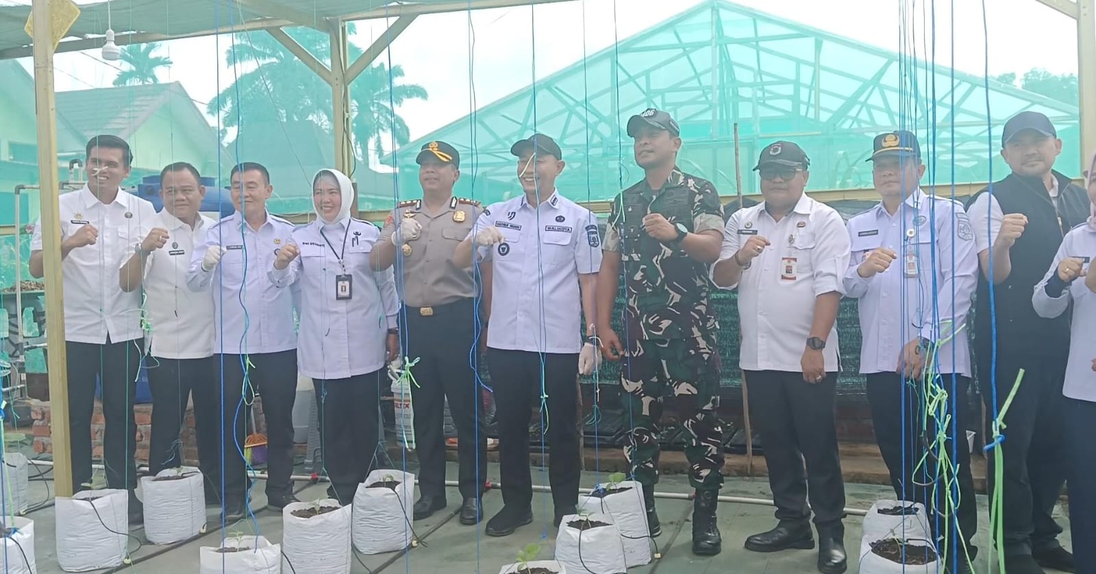 Wali Kota Lubuk Linggau Hadiri Panen Raya Nasional, Dinas Pertanian Salurkan Alsintan