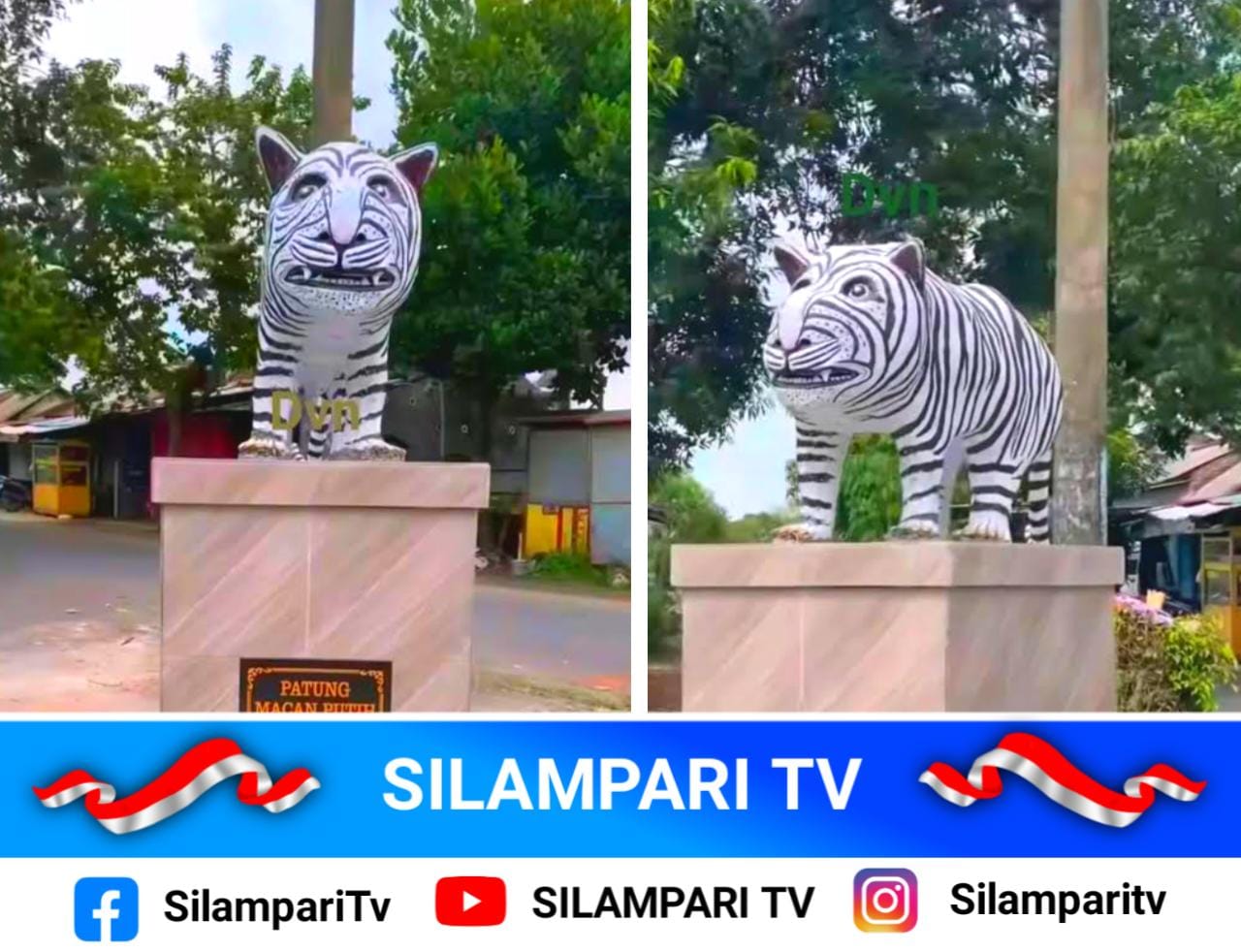 Patung Ikon Kediri Jadi Sorotan, Netizen Sebut Mirip Kudanil Hingga Zebra