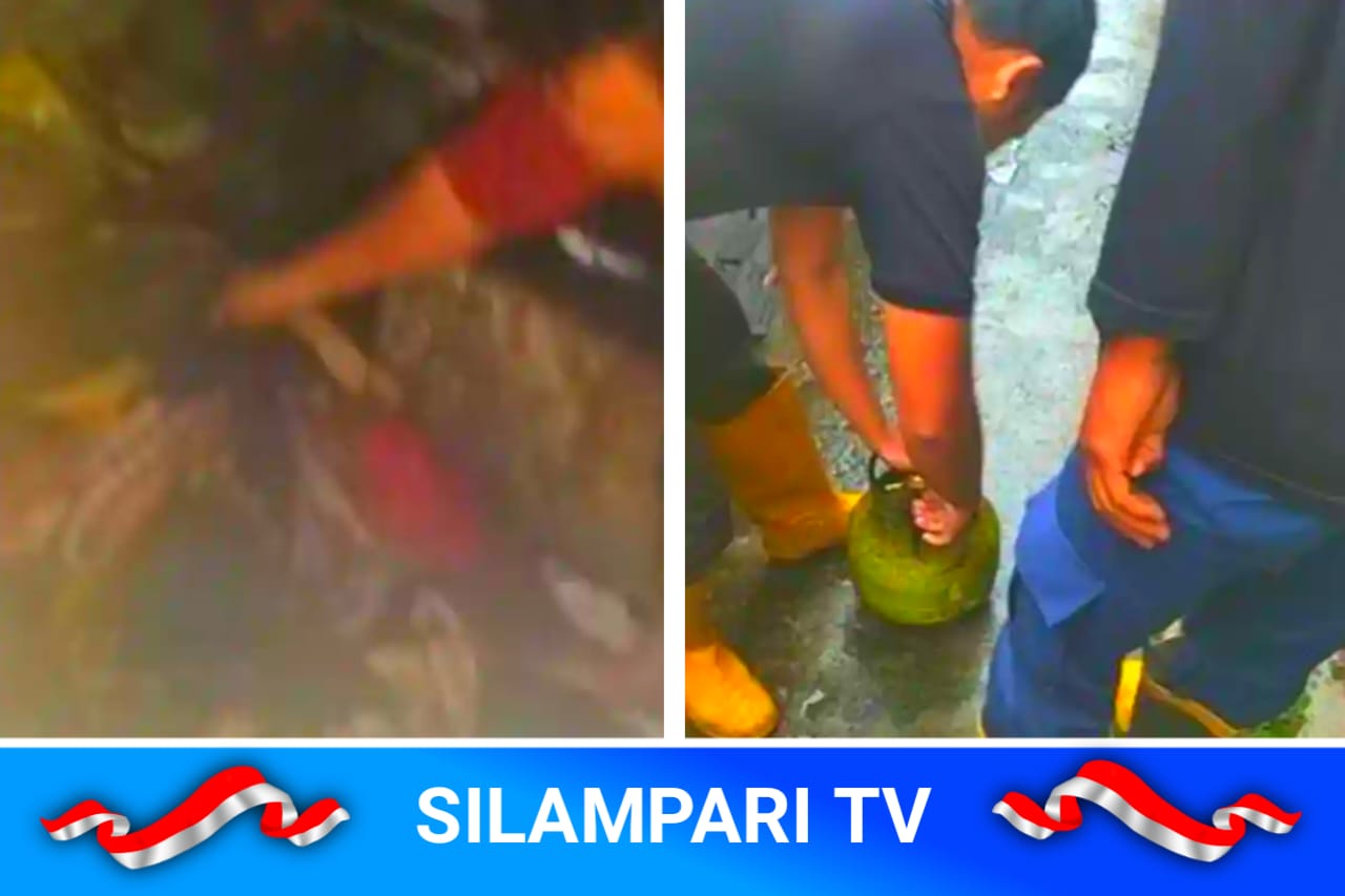 Ledakan Tabung Gas Guncang Lubuklinggau, Dentuman Terdengar Hingga Pemukiman Warga.