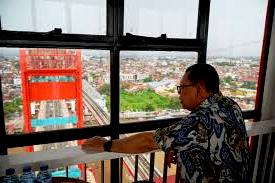 Menara Ampera Jadi Destinasi Wisata Baru, Pemkot Palembang Gelar Simulasi Perdana Operasional