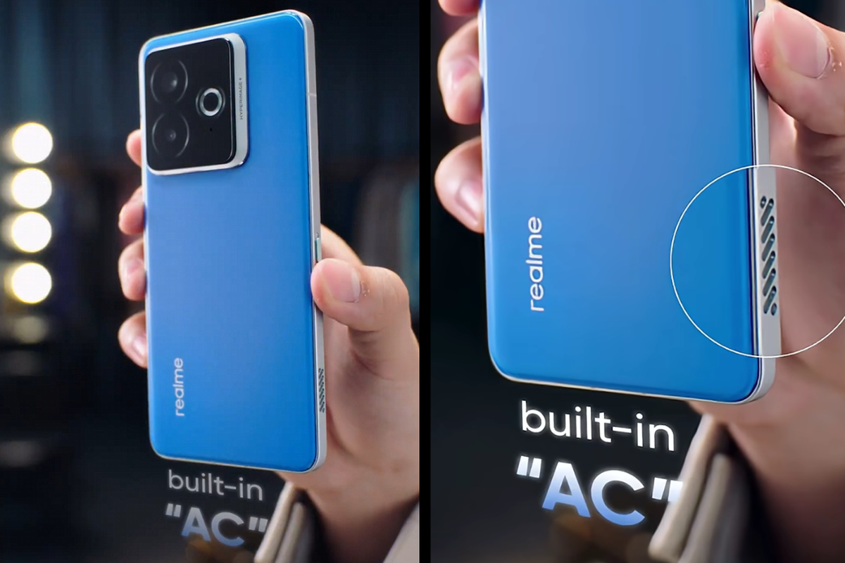 Realme Perkenalkan HP Konsep dengan Pendingin AC Internal