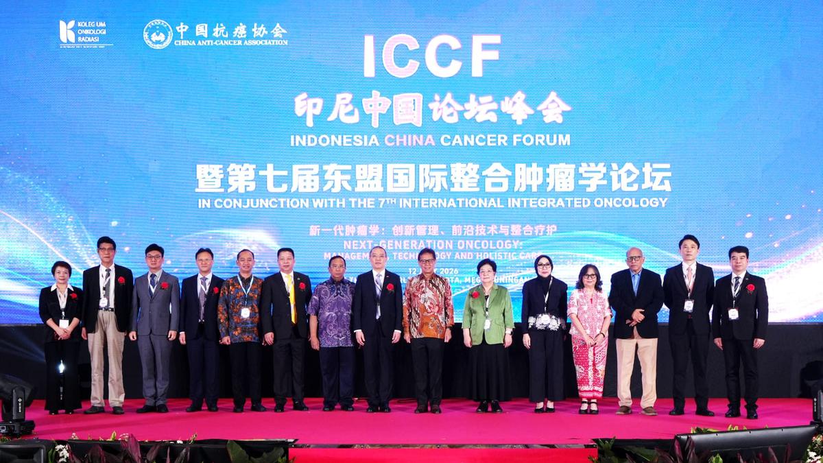 ICCF 2026 Perkuat Kolaborasi Indonesia-Tiongkok Tingkatkan Penanganan Kanker Modern