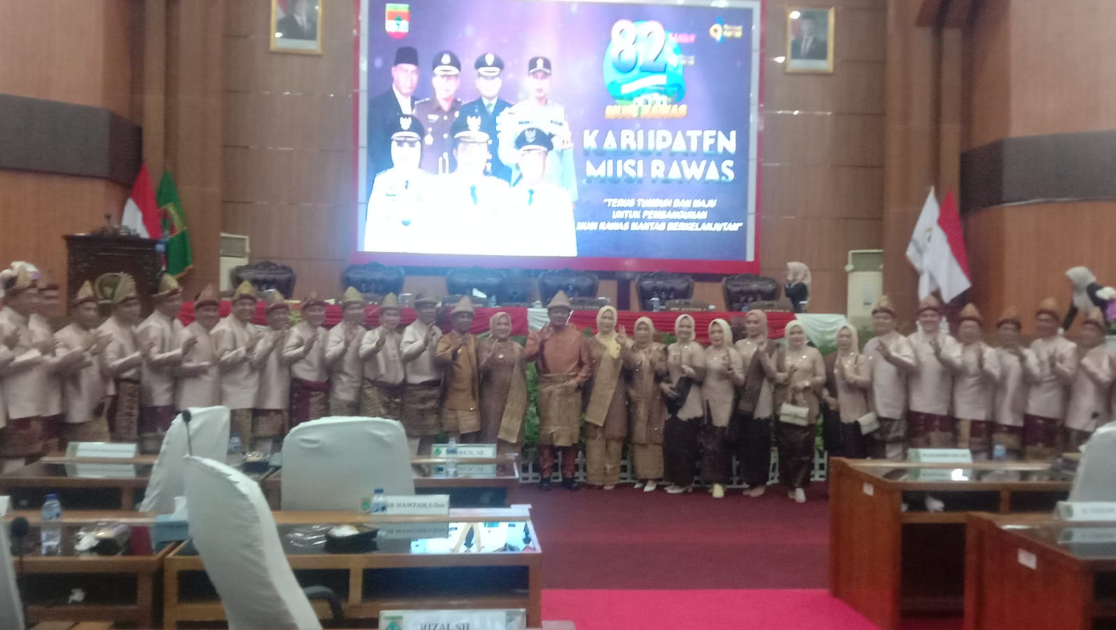 Herman Deru Hadiri HUT ke-82 Kabupaten Musi Rawas, Apresiasi Kepemimpinan Bupati Ratna Machmud