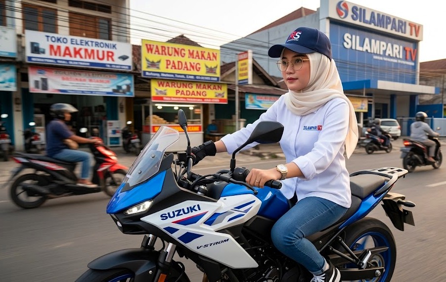 Suzuki SV-7GX Resmi Meluncur, Moge Touring Baru Bermesin V-Twin 645 cc