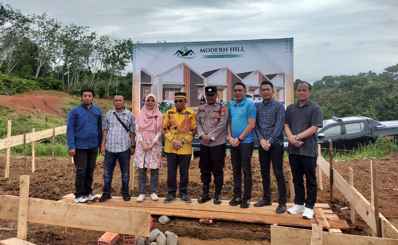 Peletakan Batu Pertama Perumahan Moderen Hill Residence, Proyek Hunian Berkualitas di Lubuklinggau