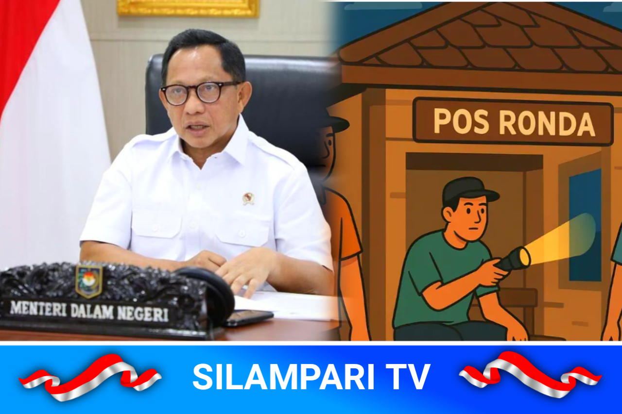 Pos Ronda Kembali Jalan, Mendagri Minta RT/RW Tingkatkan Keamanan Lingkungan.