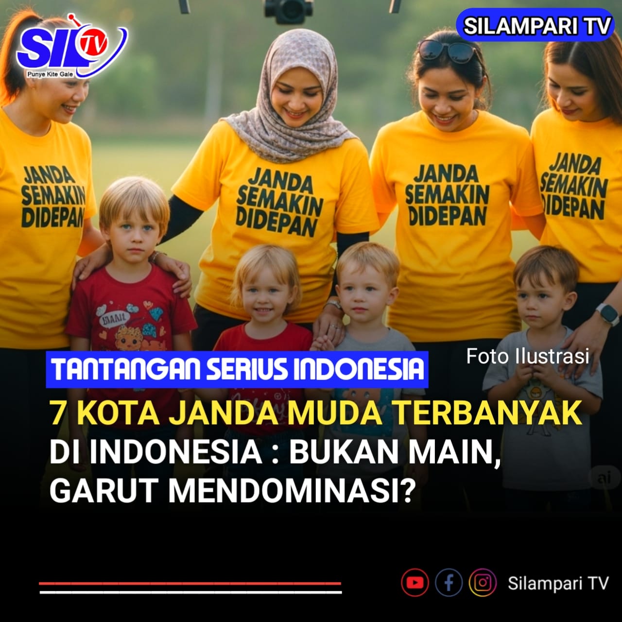 7 Kota Janda Muda Terbanyak di Indonesia: Bukan Main, Garut Mendominasi?