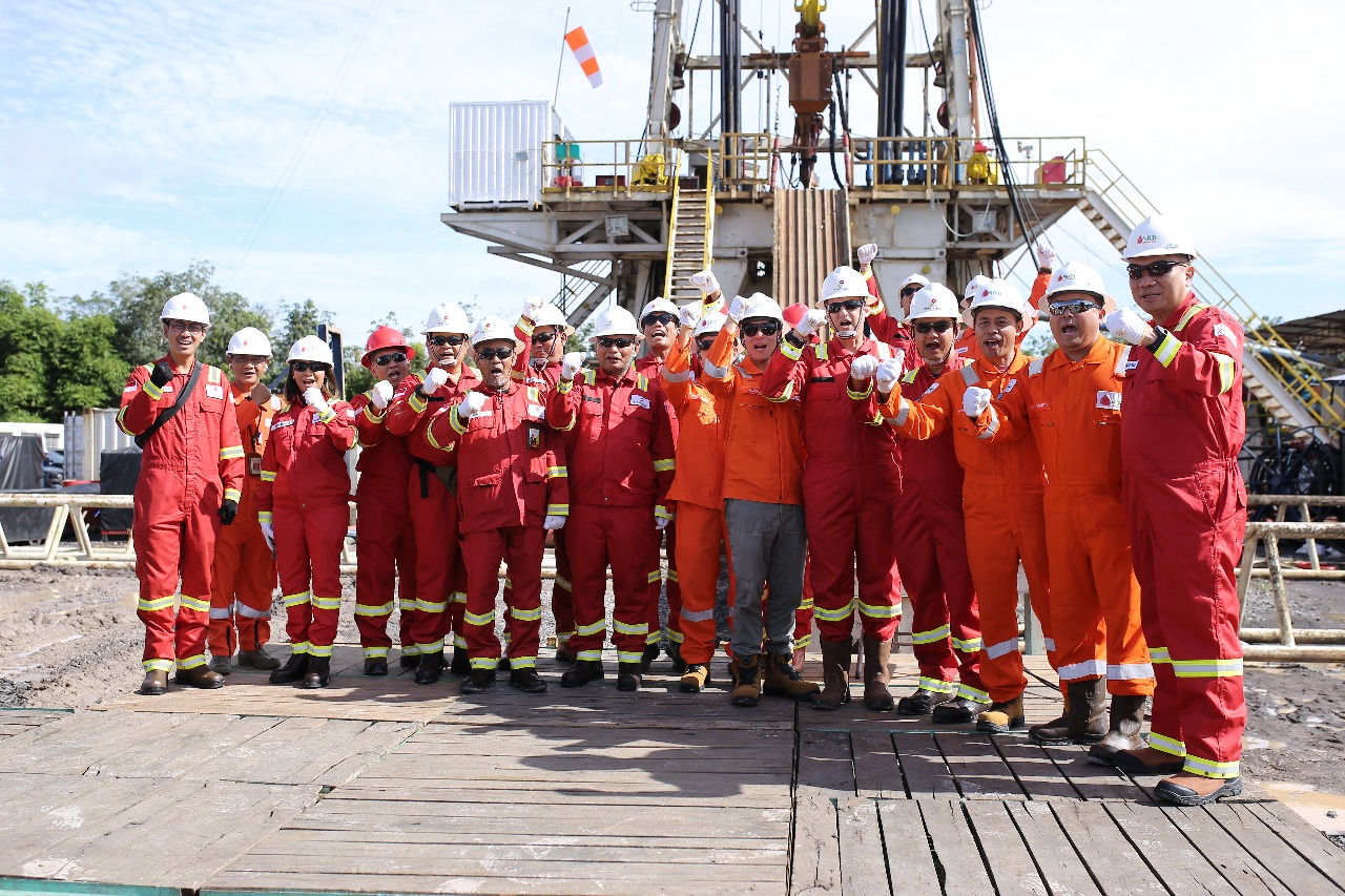 Dukung Kegiatan Pengeboran Sumur SA-3NF, Kepala SKK Migas Saksikan Langsung Spud in di Lapangan