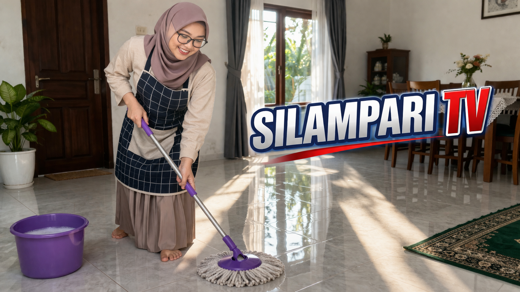 Trik Viral! Ngepel Pakai Cuka Bikin Lantai Bebas Amis dan Lengket