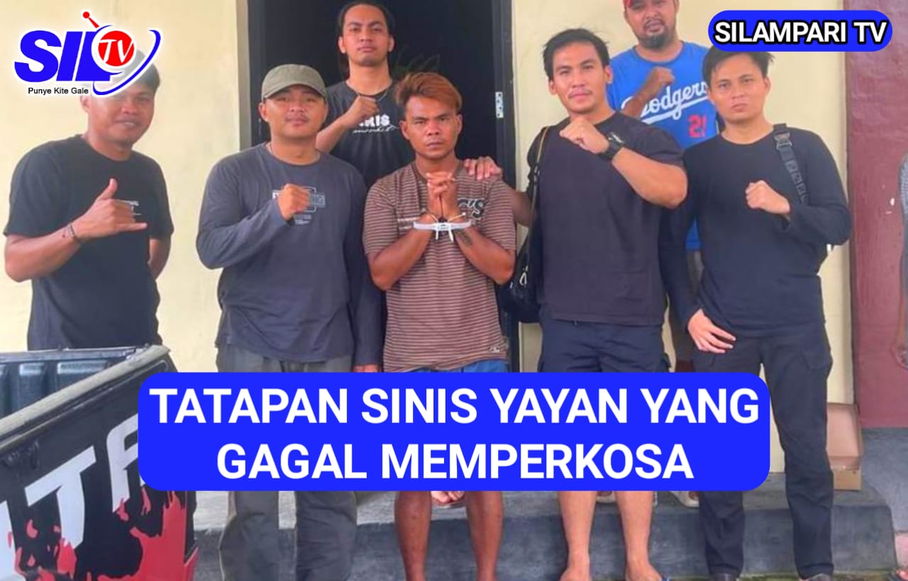 Tatapan Sinis Yayan: Gagal Memperkosa, Kabur Tanpa Celana, Kini Diringkus Polisi.