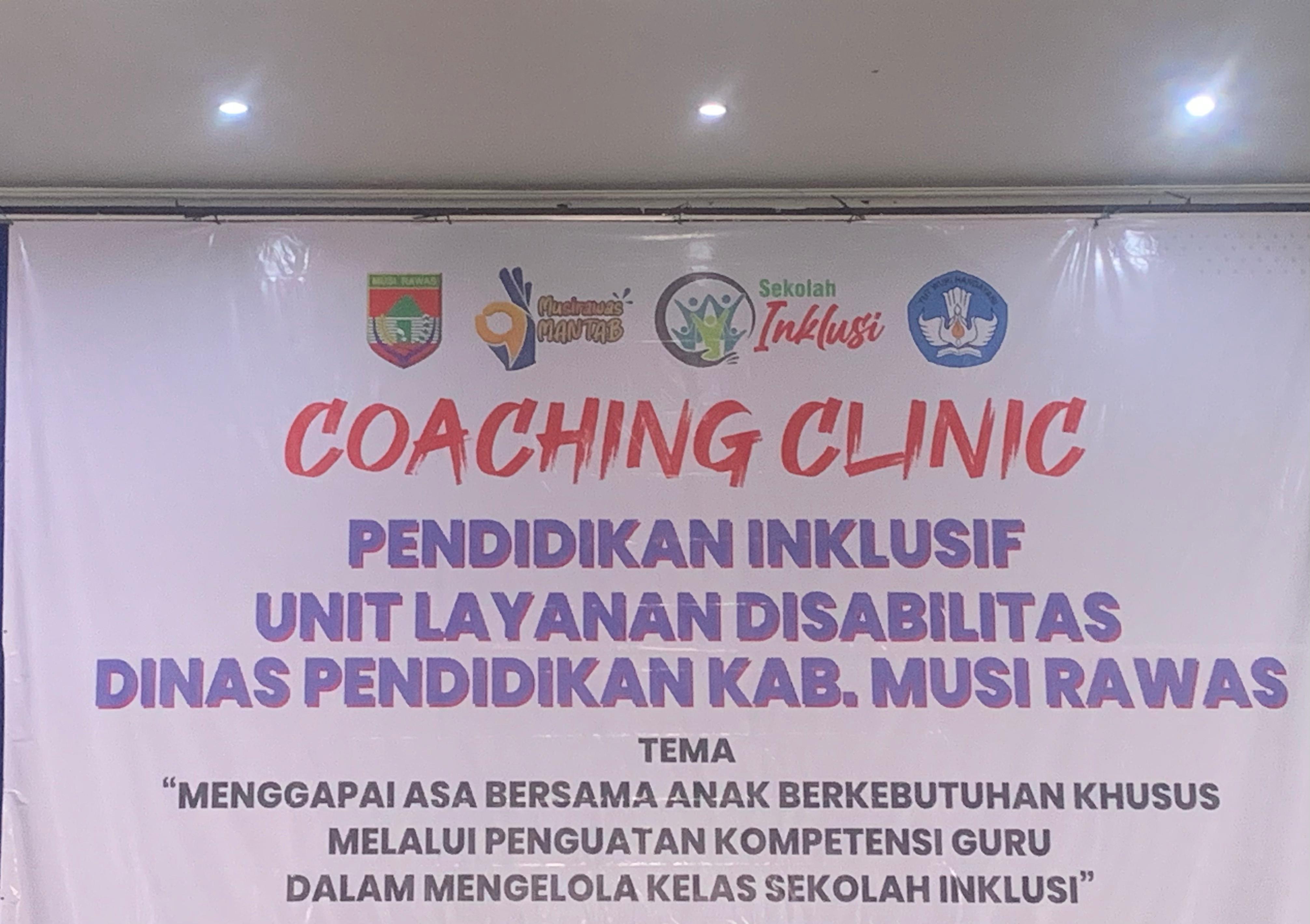 Dinas Pendidikan Musi Rawas Gelar Coaching Clinic untuk Perkuat Pendidikan Inklusif