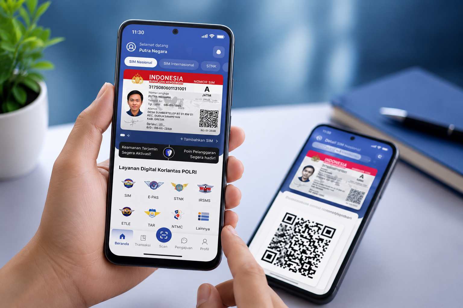 SIM Digital Kini Sah Seperti SIM Fisik, Bisa Digunakan untuk Perpanjangan di Satpas