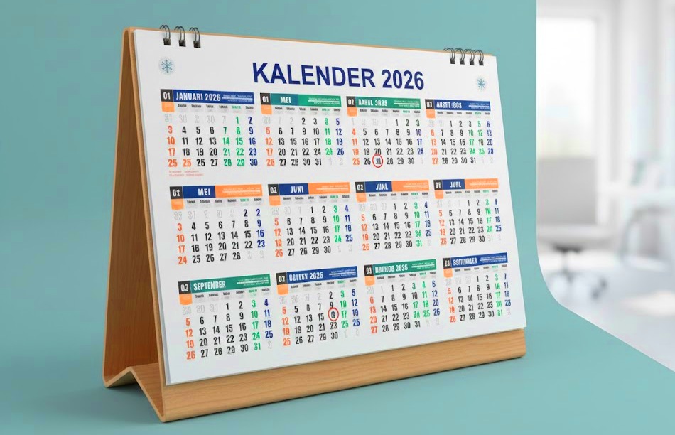 Sudah Rilis! Kalender 2026 Lengkap Tanggal Merah dan Cuti Bersama