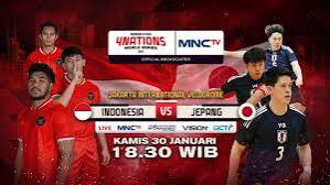 Jadwal Acara TV Kamis, 30 Januari 2025: Saksikan Timnas Indonesia vs Jepang dan Liga Champions Brest vs Real M