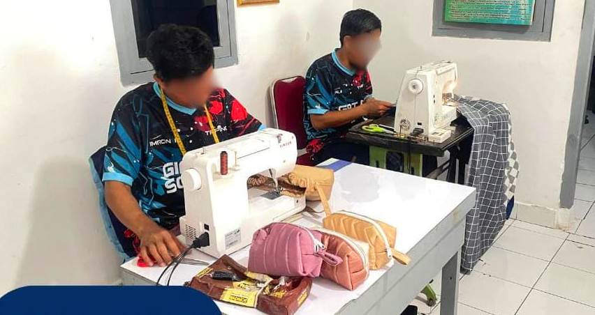 Semangat Ramadan, Warga Binaan Lapas Narkotika Muara Beliti Tetap Produktif Lewat Program Giatja