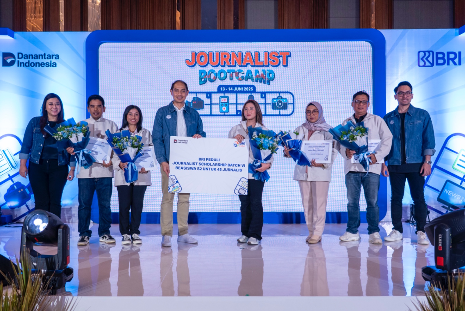 BRI Fellowship Journalism 2025 Kukuhkan 45 Jurnalis sebagai Penerima Beasiswa Pascasarjana