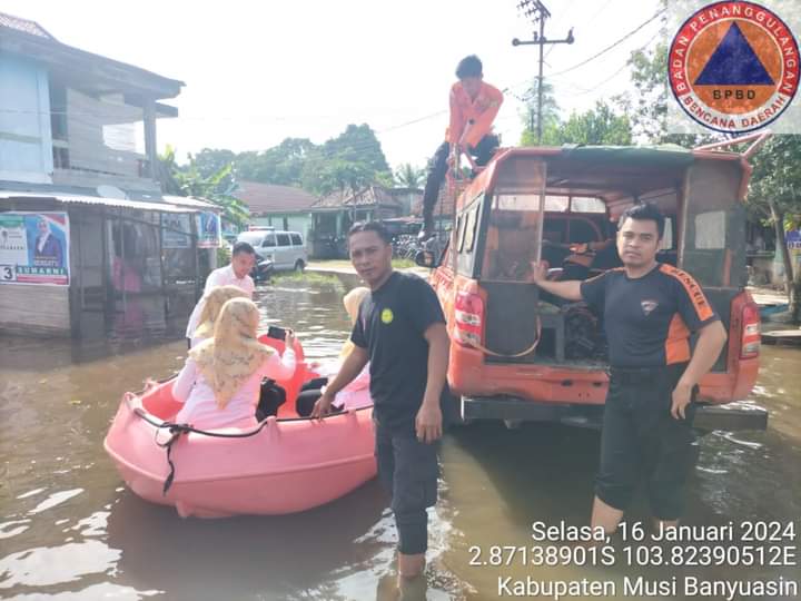 Darurat Separuh Wilayah Muba Terendam Banjir, Pj Bupati Warning Perusahaan Jika Tidak Aktif Salurkan CSR
