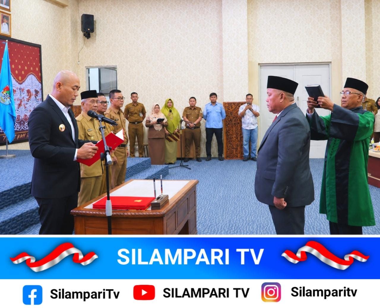 Dilantik Jadi Direktur PDAM Tirta Bukit Sulap, H Suhada Bertekad Bangkitkan Perusahaan