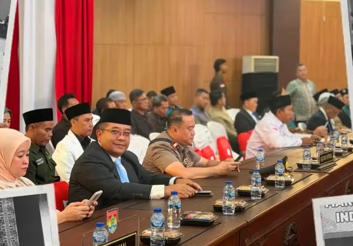 Lapas Lubuklinggau Hadiri Rapat Paripurna DPRD dalam Rangka HUT ke-25 Kota