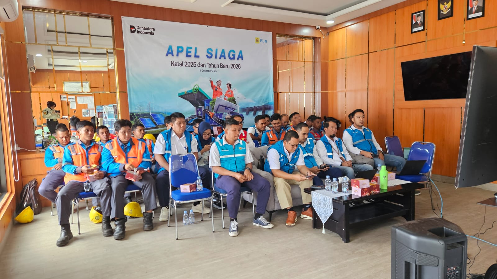 PLN UP3 Lubuklinggau Gelar Apel Siaga Nataru, Pastikan Keandalan Pasokan Listrik Akhir Tahun