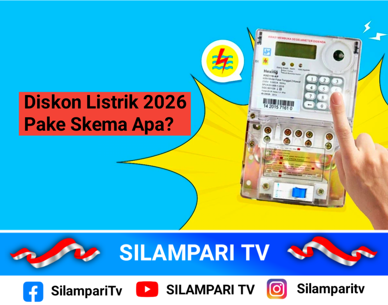 Simak Skema Diskon Listrik 2026, Token Listrik hingga Potongan Tagihan