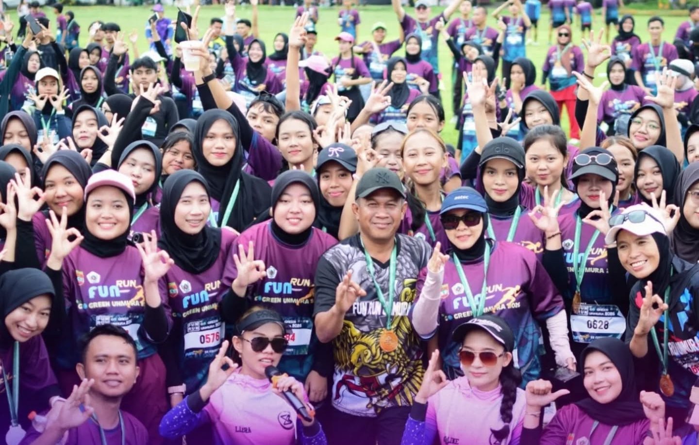 Wakil Bupati Musi Rawas Resmi Lepas Peserta Fun Run Go Green UNMURA 2026