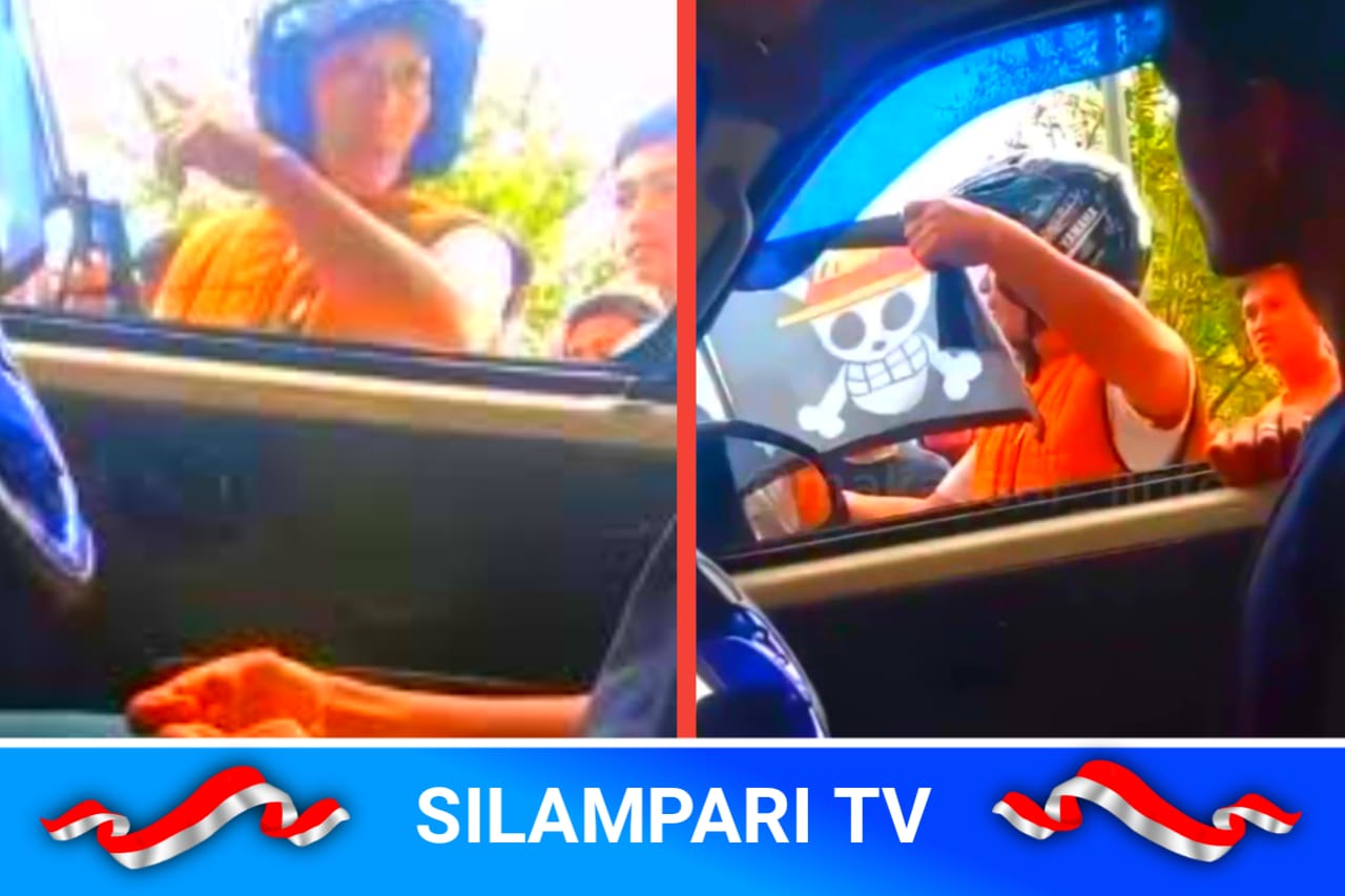 Pedagang Sayur Ditampar dan Diancam Pria Ngaku Aparat Gegara Kibarkan Bendera One Piece