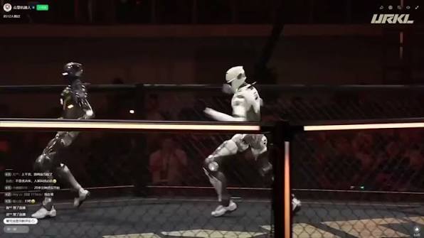 China Gelar Pertarungan Robot Humanoid Pertama di Dunia, Bak Duel UFC di Dalam Arena