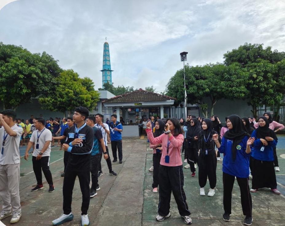 Langkah Serempak di Balik Tembok: Senam Pagi Jadi Ruang Kebersamaan di Muara Beliti