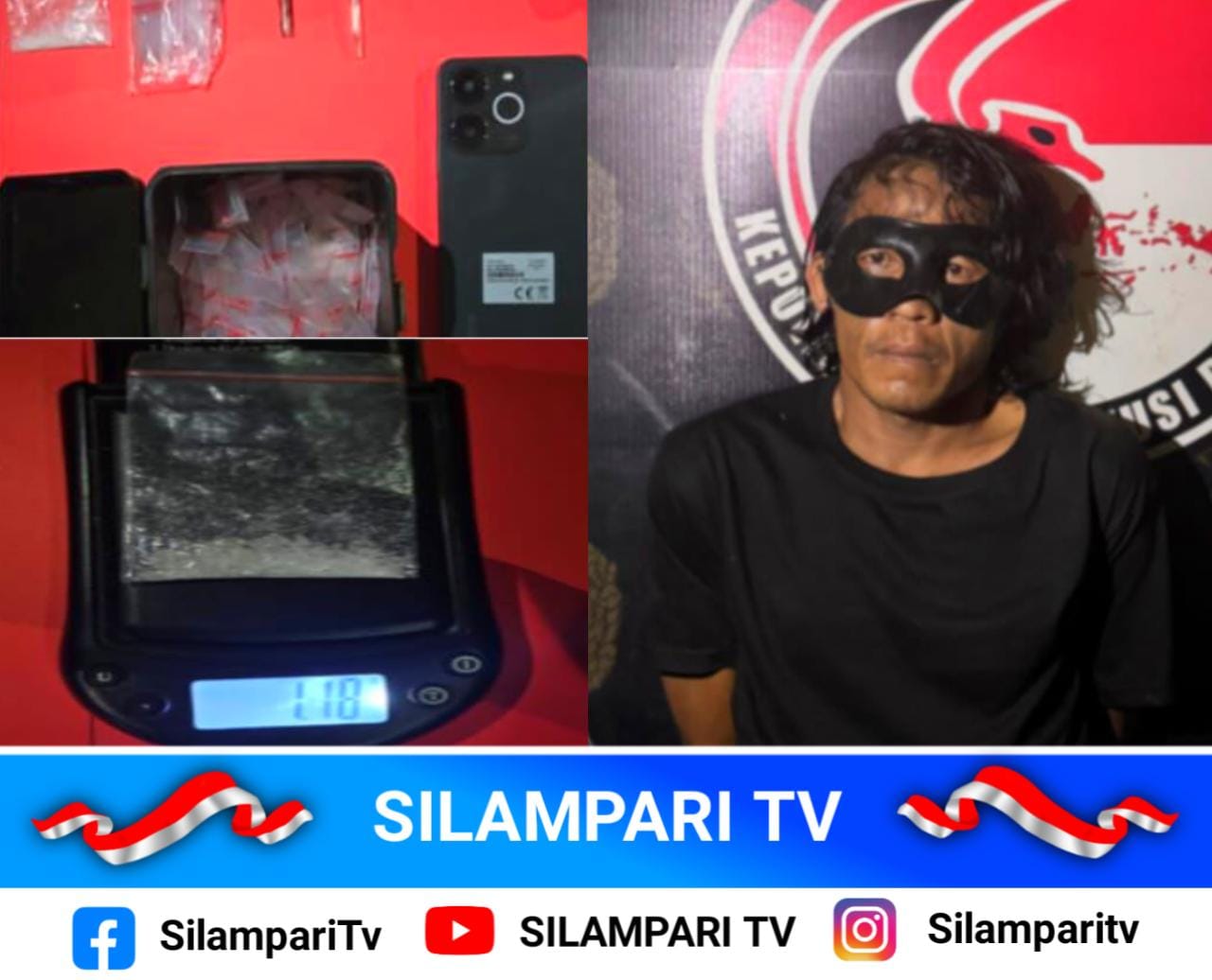 Transaksi Sabu Terbongkar, Polisi Amankan Pengedar di Sukakarya Musi Rawas