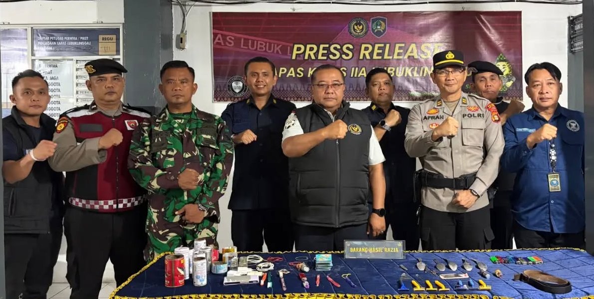 Lapas Lubuklinggau Perkuat Deteksi Dini dan Sinergi Bersama APH