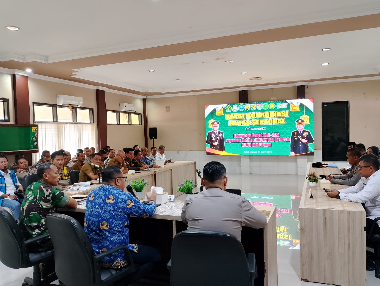 Polres Lubuklinggau Gelar Rapat Koordinasi Lintas Sektoral Operasi Ketupat Musi 2025 untuk Pengamanan Idulfitr