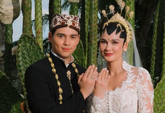 Pernikahan Penuh Haru: Luna Maya & Maxime Bouttier, sampai buat surat cinta untuk sang suami.