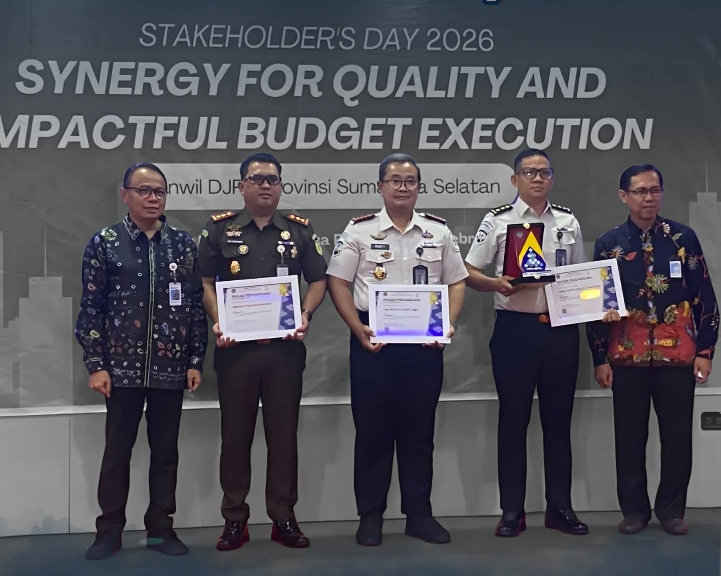 Lapas Lubuklinggau Borong Dua Penghargaan IKPA 2025 pada Stakeholder’s Day 2026