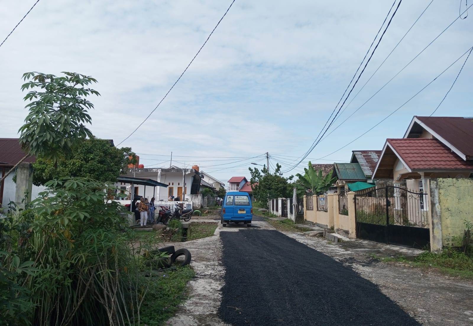 Warga di Lubuklinggau Mengeluh Karena Pembuatan Jalan Aspal, Berikut Penjelasan Rt dan Lurah 